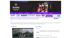 Desktop Screenshot of glsescouts.org.uk